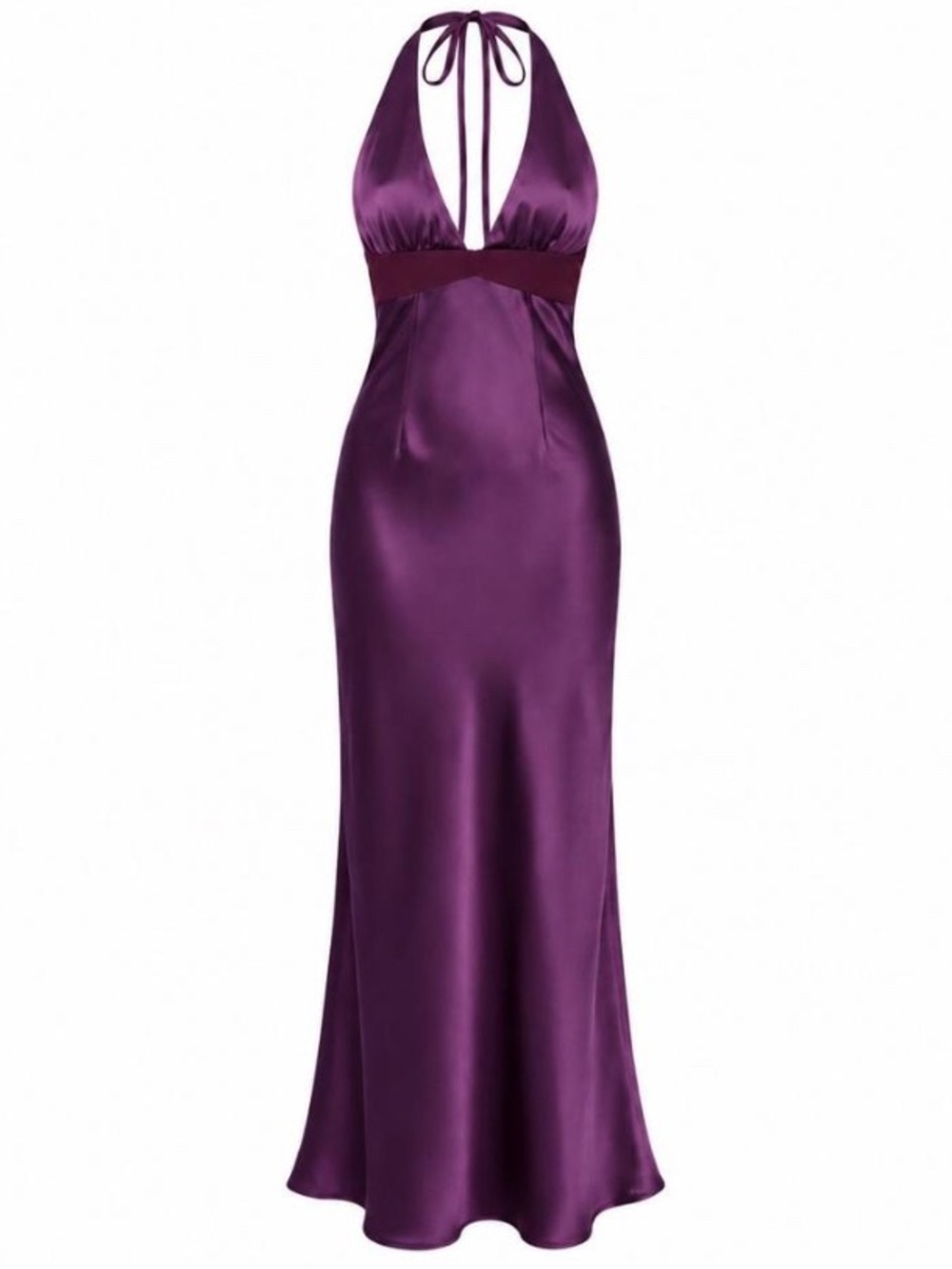 Princess Polly Odyssa Halter Maxi Dress Purple